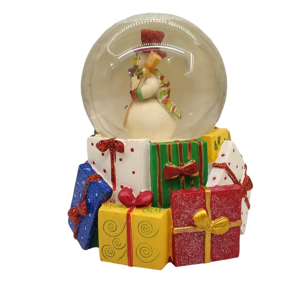 Christopher Radko Musical Snow Globe Snowman Vintage Christopher Radko Christmas